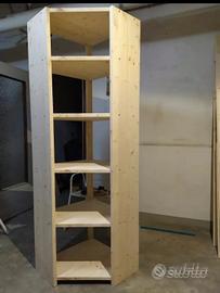 Legno vario/angoliera fatta a mano 