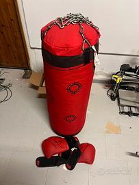 Sacco da boxe + guantoni