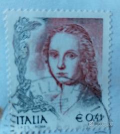 FR000025  ITALIA 2004 La donna nell'arte € 0,41

