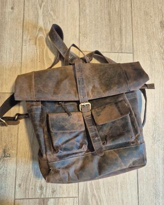 Borsa uomo vera pelle toscana