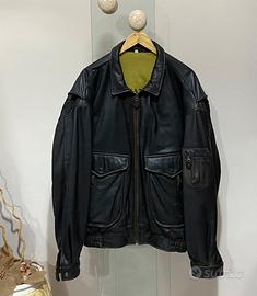 Giubbotto Aviatore vera pelle anni 90