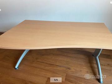 Scrivania Casa Ufficio 160x80/100 h:75 cm