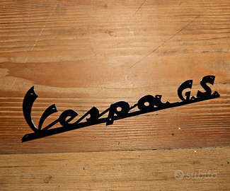 Scritta Targhetta Ves pa GS160 VSB1T blu bici57182