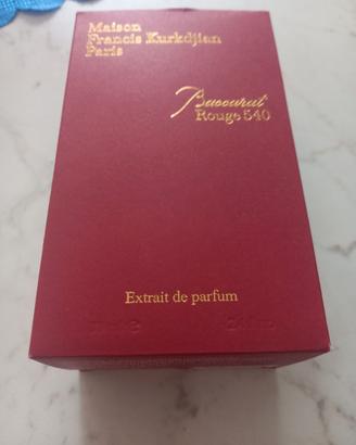Profumo Baccarat rouge 540