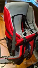 zaino trekking  porta bambino 