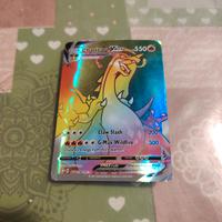 Charizard V-max rainbow reale