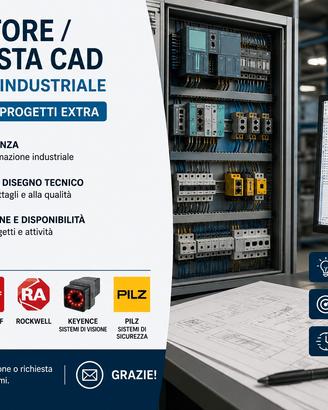 Progettista elettrico - automazione industriale