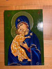 Icona realizzata a mano