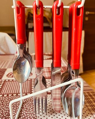 Set posate in acciao inox