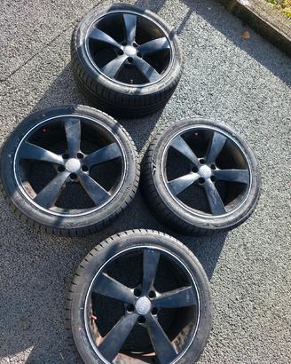 cerchi e gomme 245 40 18 