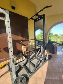 Rack palestra calisthenics e home gym pull up/dip