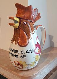 Brocca anni '70 in ceramica artigianale #Bassano.