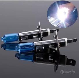 Luci Auto Alogene Bianca H1  e H7 la coppia 