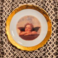 Piatto Limoges 22k da collezione 