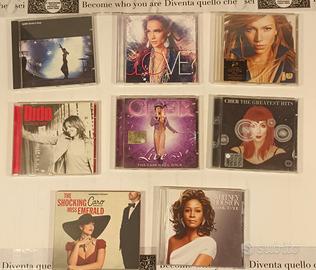 CD Sade J.Lopez Cher W. Hosting Dido Caro Emerald