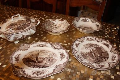 servizio piatti  Inglesi  da collezione