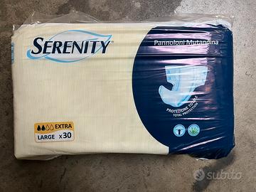 Pannoloni Serenity a strappo taglia L Extra