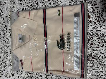 Polo Lacoste beige 4 misura (48)