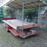 Rimorchio per vendita prodotti agricoli