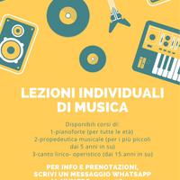 Lezioni individuali di musica