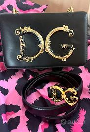 Set Dolce & Gabbana - Borsa + Cintura DG Barocco