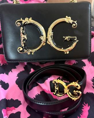 Set Dolce & Gabbana - Borsa + Cintura DG Barocco