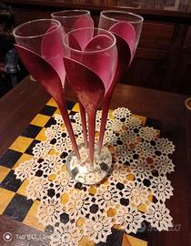 Quattro calici Moet & Chandon