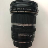 Obiettivo grandangolare canon 10-22