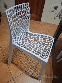 Sedie in resina