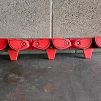 PORTASCI DA PARETE FLIP CLIP 3 paia