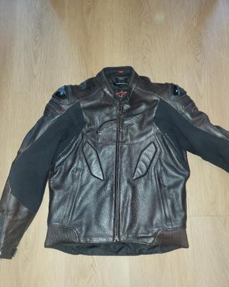 Giacca moto Alpinestars Caliber Brown