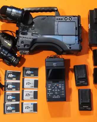 Panasonic P2HD AG-HPX500E + accessori