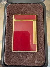 Accendino vintage Sunny risso e oro
