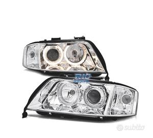 FARI XENON AUDI A6 4B 01-04 FONDO CROMATO