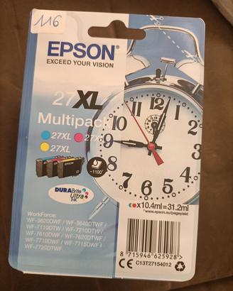 toner Epson 27 XL multipack 
