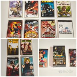 Lotto 11 giochi e 4 film per PSP