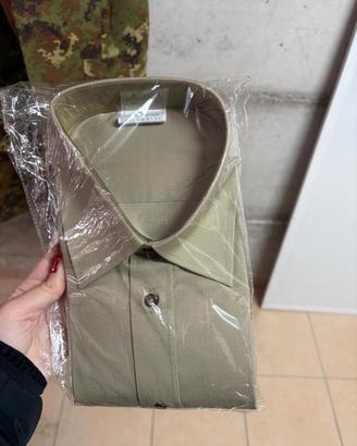 2 camicie drop estive a maniche corte Esercito