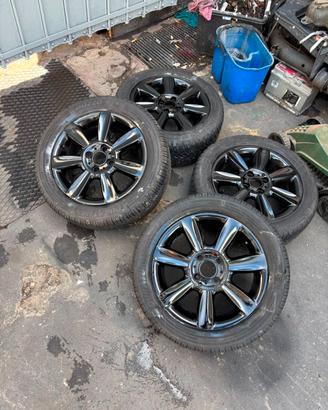 4 cerchi lega lancia y 14 2 gomme