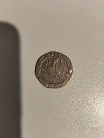 monete twenty pence 2015