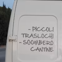 Piccoli traslochi, sgombero cantine GRATUITO 