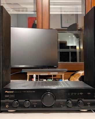 Impianto Hi-Fi Pioneer completo: A-109 + casse S-Z