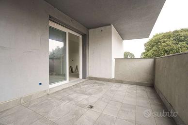 TRILOCALE DI NUOVA COSTRUZIONE CON TERRAZZI E BOX