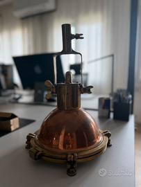 Lampada navale vintage originale anni 50