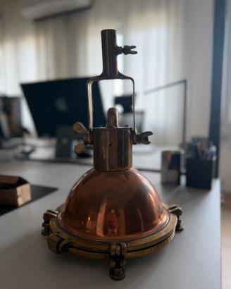 Lampada navale vintage originale anni 50
