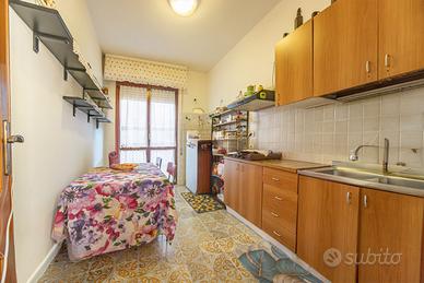 Soluzione semindipendente con giardino
