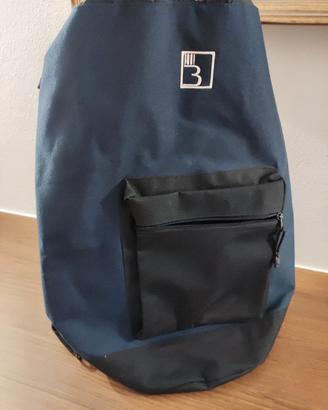 Borsone in tessuto, altezza 50 cm, diametro del fo