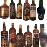 Bottiglie whisky  anni 60/70