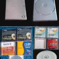 Custodie Singole per Dvd/CD + CD e DVD nuovi
