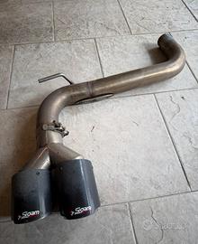 Scarico per Audi A3 S Line doppio 