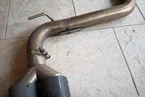 Scarico per Audi A3 S Line doppio 